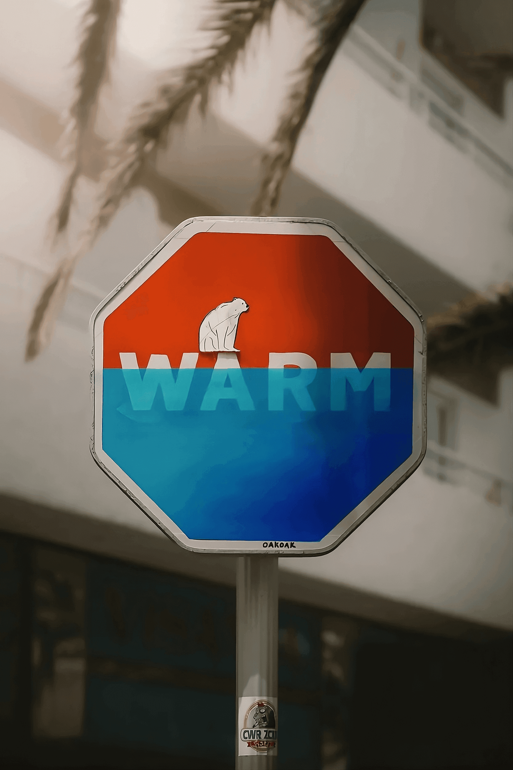 編集済み -「STOP」を「WARM」に変更します。