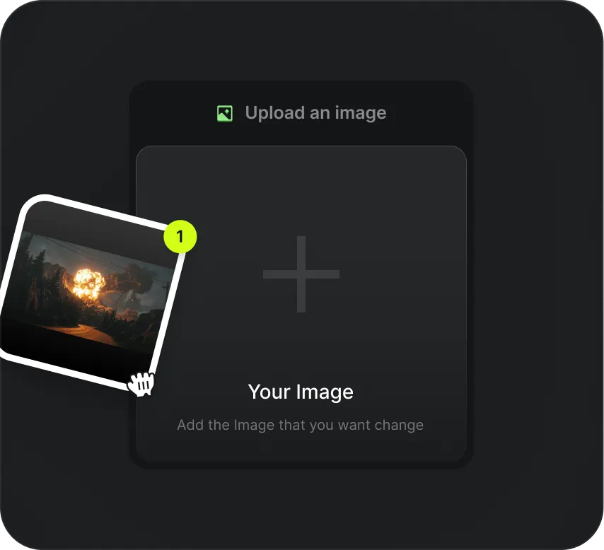 ステップ1: 画像をアップロード